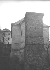 starší foto kostela - věž