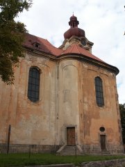pohled na přední část zleva