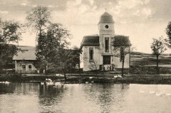historické foto kostela
