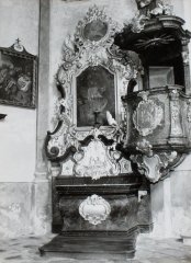 boční oltář sv. Josefa