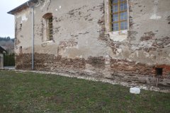 pohled zezadu zprava - nové odvodnění