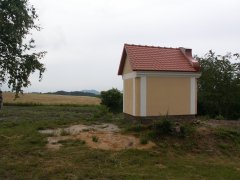 úprava terénu okolo kaple
