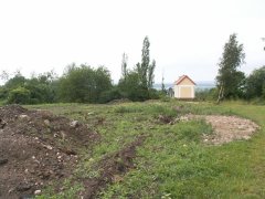 úprava terénu okolo kaple