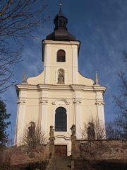 průčelí kostela
