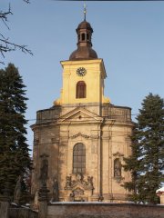 průčelí kostela