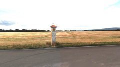 kaplička před nehodou