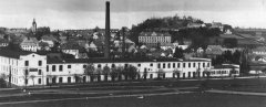 Moravský Beroun s Křížovým vrchem v pozadí