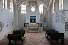 interiér synagogy