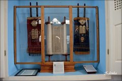 exponát v expozici synagogy