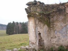 pohled do interiéru - levá stěna