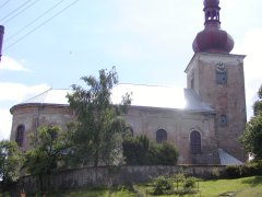 pohled zleva