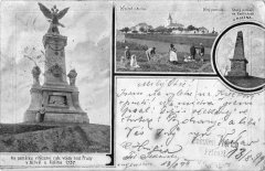 kostel na dobové pohlednici