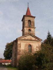průčelí kostela