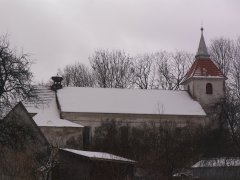 pohled zleva
