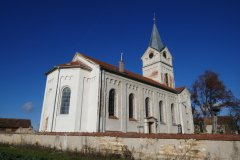 pohled zezadu zleva