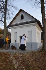 slavnostní svěcení kaple