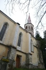pohled zleva