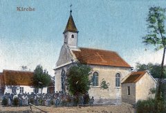 dobová pohlednice s námětem kaple