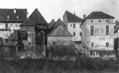 pohled na synagogu z jihu
