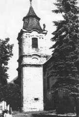 věž kostela