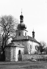 starší stav kostela a kaple