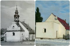 srovnávací fota kaple
