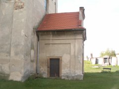 pohled na přední část zleva