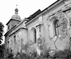 kostel před opravou