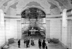 oprava interiéru kostela