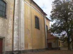 pohled na pravou stěnu