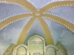 pohled do interiéru - klenba