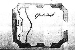 stavební plán - půdorys kostela