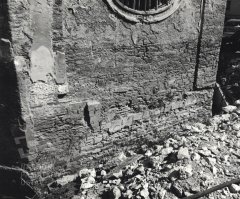 základové zdivo kostela