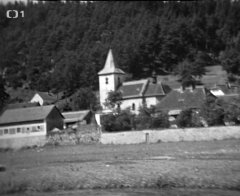 historické foto kostela