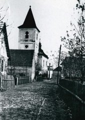 historické foto kostela