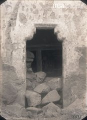 detail bočního vchodu