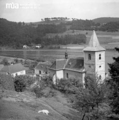historické foto kostela