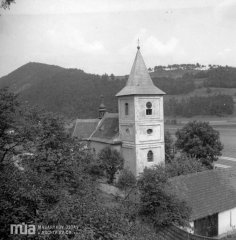 historické foto kostela