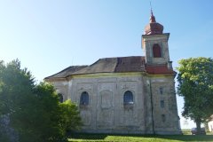 pohled zleva