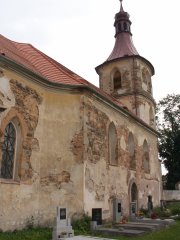 pohled na levou stěnu zezadu