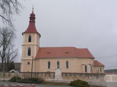 pohled zprava - nová fasáda