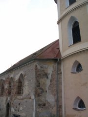 pohled na přední část zleva