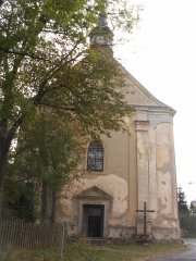 průčelí kostela