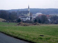 pohled zleva