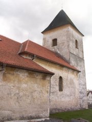 pohled na levou stěnu zezadu