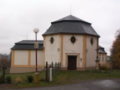 pohled na kapli zepředu 