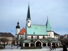 kaple v bavorském Altöttingu
