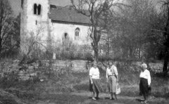 kostel před opravou