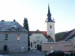 pohled zleva - opravený vstup