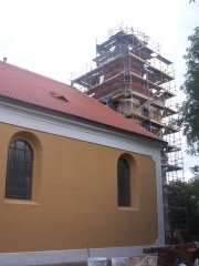 pohled na přední část zleva